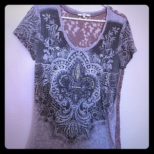 Miss me Embellished tee shirt